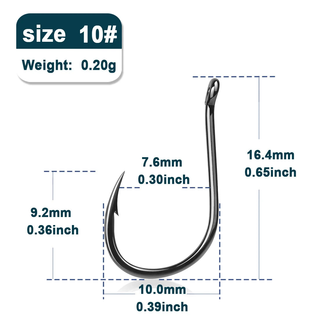 9KM 50–200pcs Strong Circle Carp Fishing Hooks Saltwater